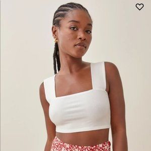 REFORMATION - Colton Top (White)